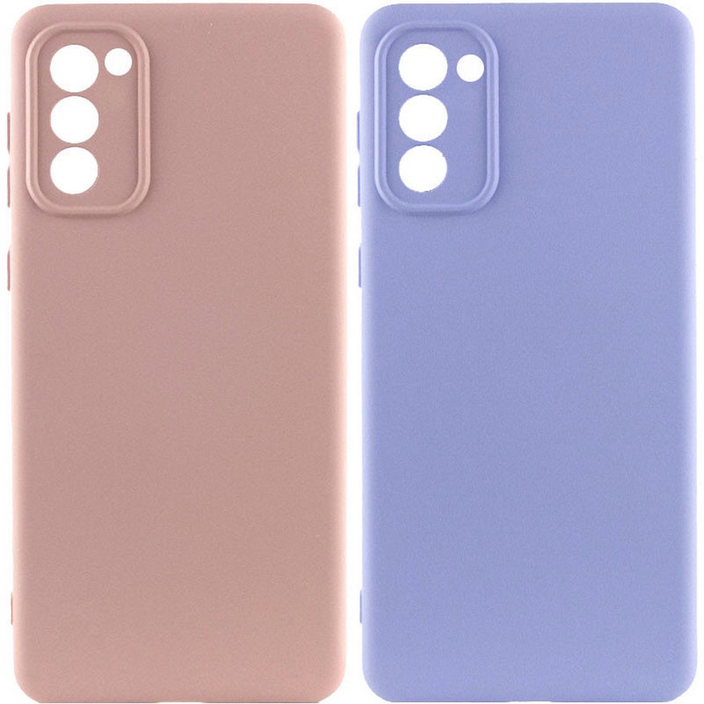 Чохол Silicon cover Lakshmi Full Camera AAA Samsung S20 Fe