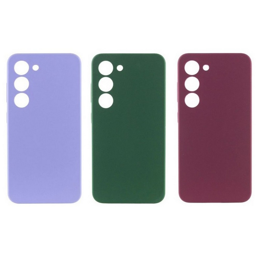 Чохол Silicon cover Lakshmi Full Camera AA Samsung S23