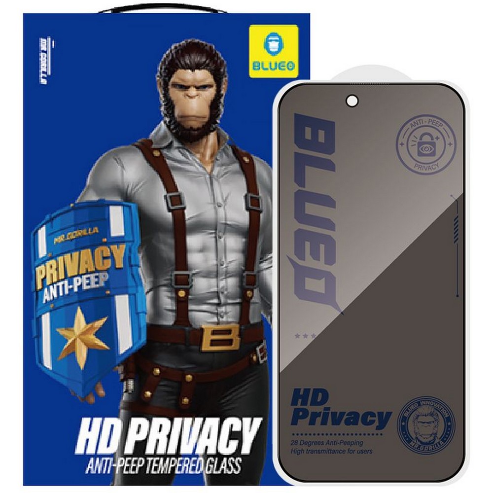 Захисне скло iPhone 18 Pro Max Anti-Peep Blueo