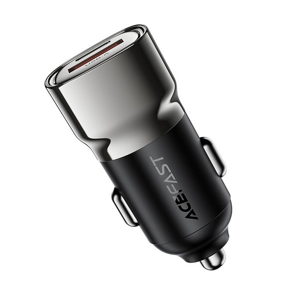 Авто ЗП Acefast B20 PD45W (USB-C+USB-A)