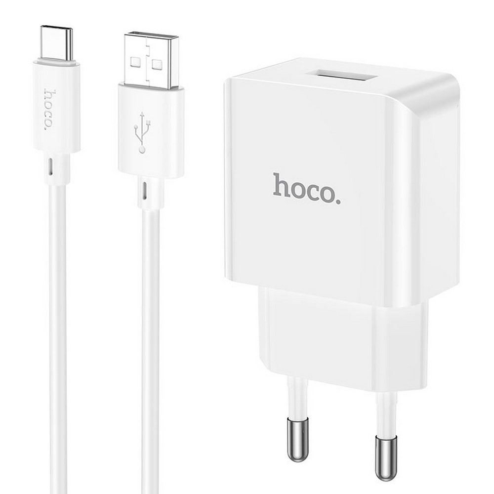 Мережевий ЗП Hoco C106 Type-C 2.1A