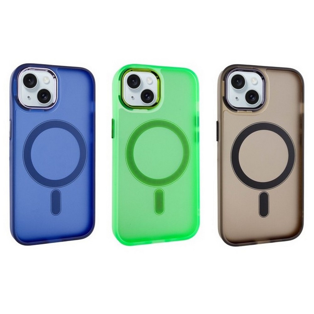 Чохол TPU+PC Lily with MagSafe Apple iPhone 15