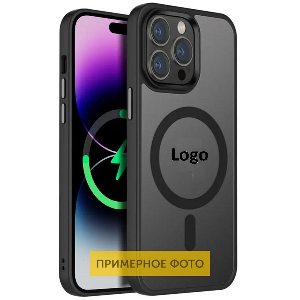 Чохол TPU+PC Metal Button with MagSafe colorful iPhone 16