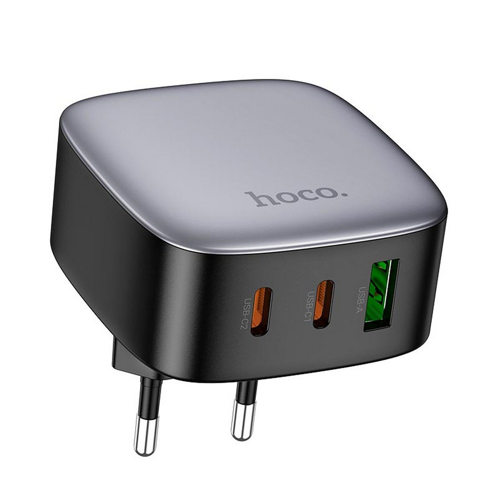 Мережевий ЗП Hoco CS33A 2Type-C / 1USB, PD/QC, 20W/3A