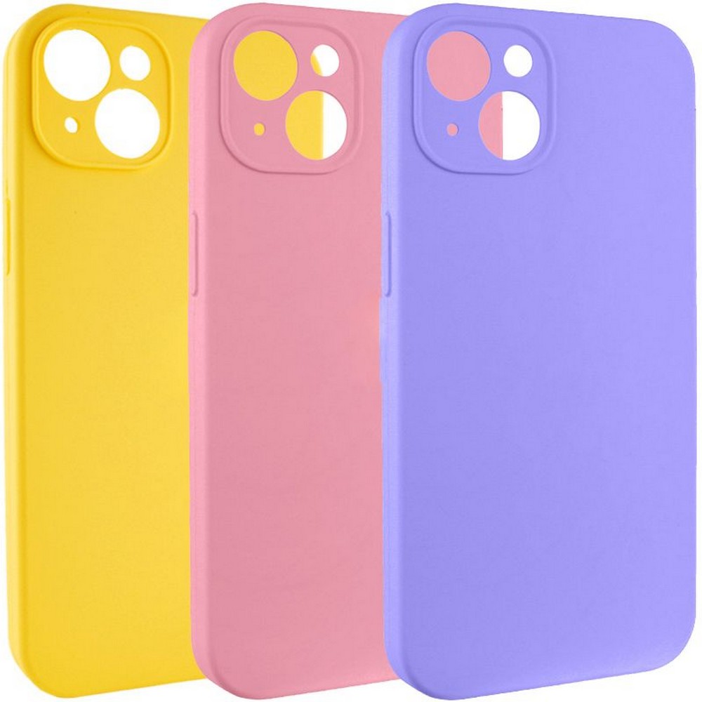 Чохол SilK Full camera protected AA Cover iPhone 15 No Logo