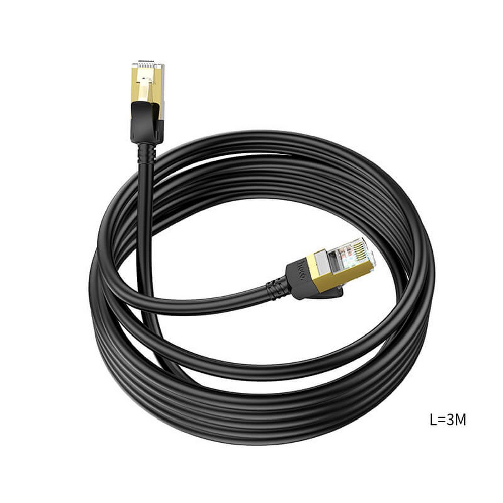 Кабель Hoco flat network US02 3m, RJ45