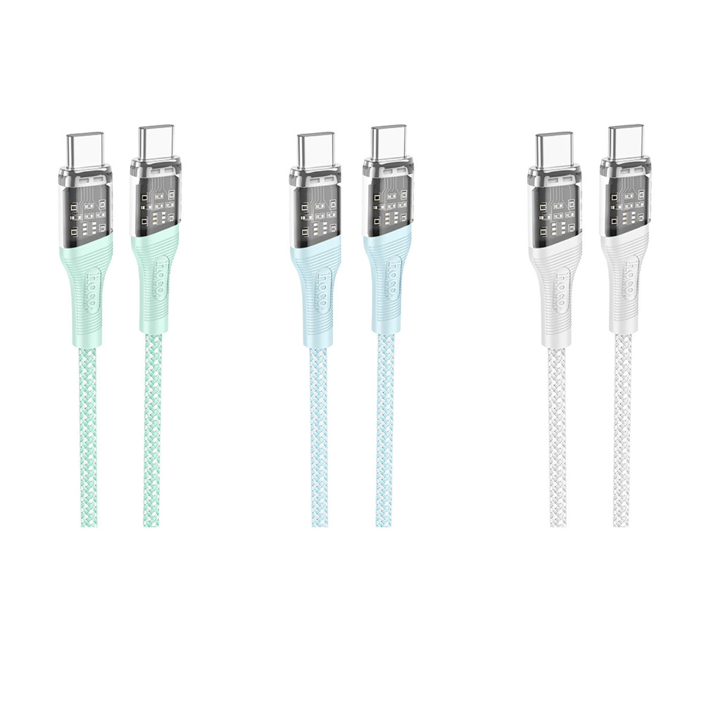 Кабель USB Hoco U111 60W Type-C to Type-C