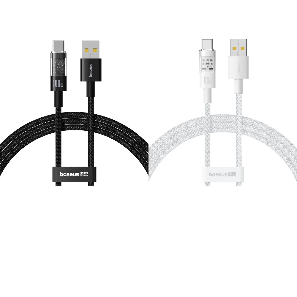 Кабель USB Baseus Gem Fast Charging Type-C 100W, 2m