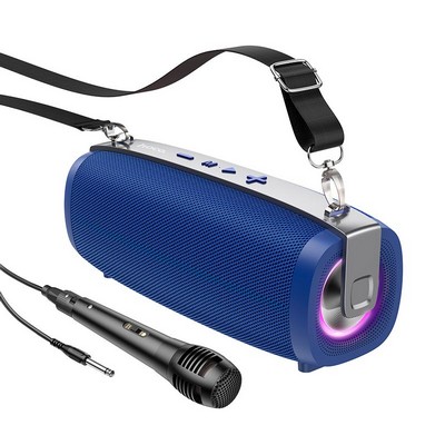 Блютуз колонки Hoco BS55 TWS, BT5.3, AUX/FM/USB/TF 2.5h