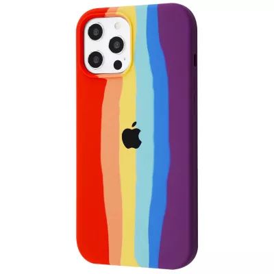 Чехол Rainbow Silicone Case iPhone 13 Pro