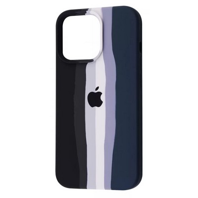 Чехол Rainbow Silicone Case iPhone 13 Pro