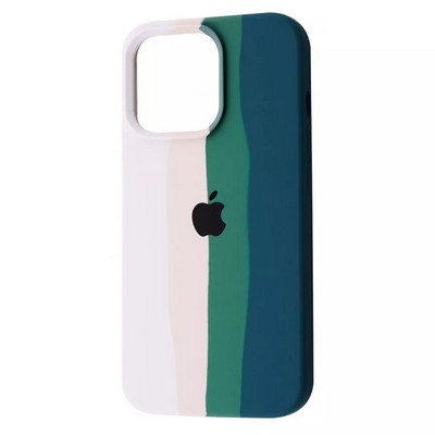 Чехол Rainbow Silicone Case iPhone 13 Pro