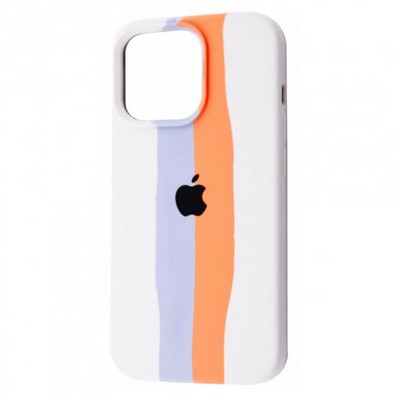 Чехол Rainbow Silicone Case iPhone 13 Pro