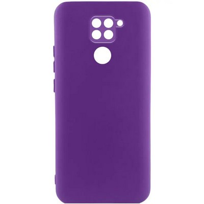 Чохол TPU Getman Liquid Silk Full Camera Xiaomi Redmi Note 9