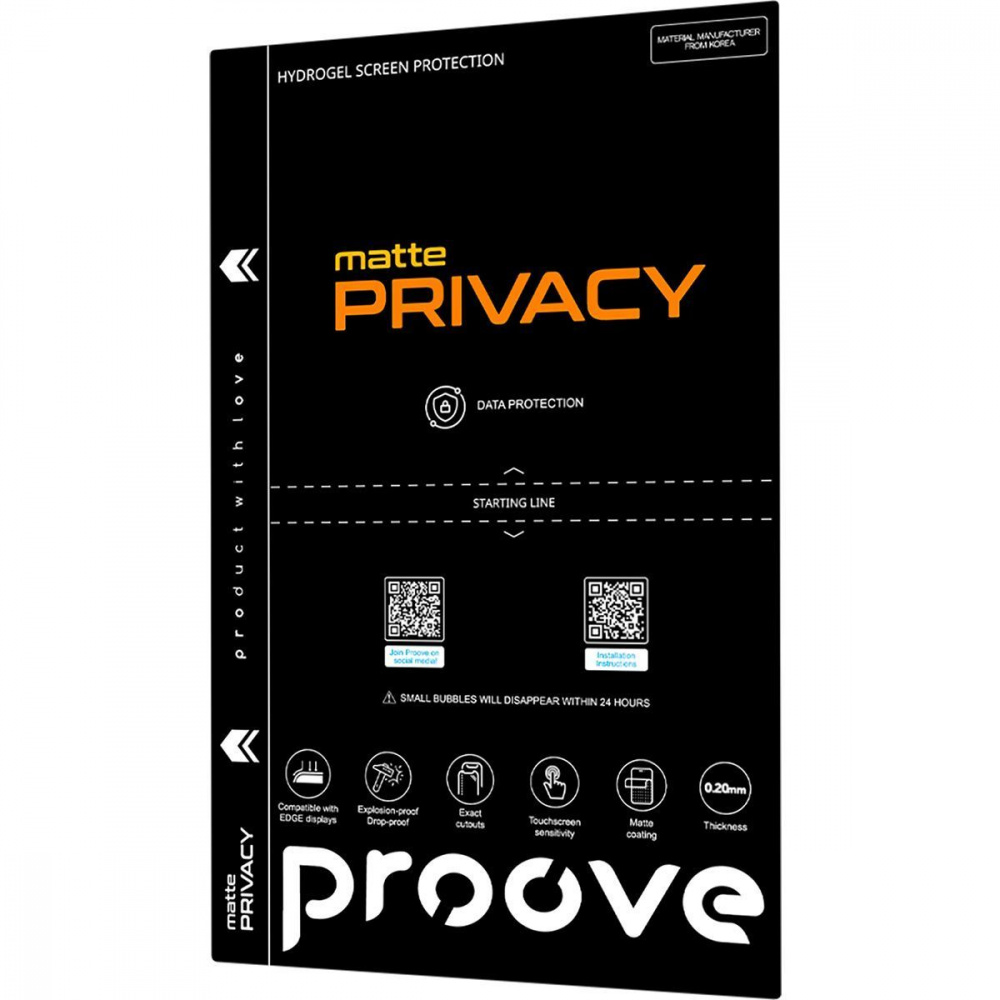 Защитная пленка Proove Плоттер Privacy Matte