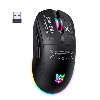 Компьютерная мышь Onikuma CW935 Tri Mode RGB gaming mouse  2.4G/BT/Type-C