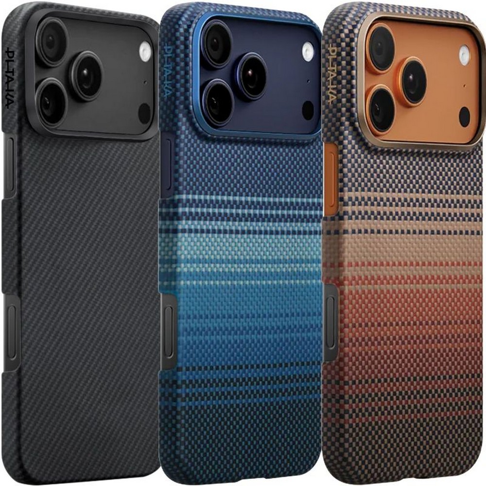 Чехол Aramid Fiber PTK Prem with MagFit iPhone 17 Pro