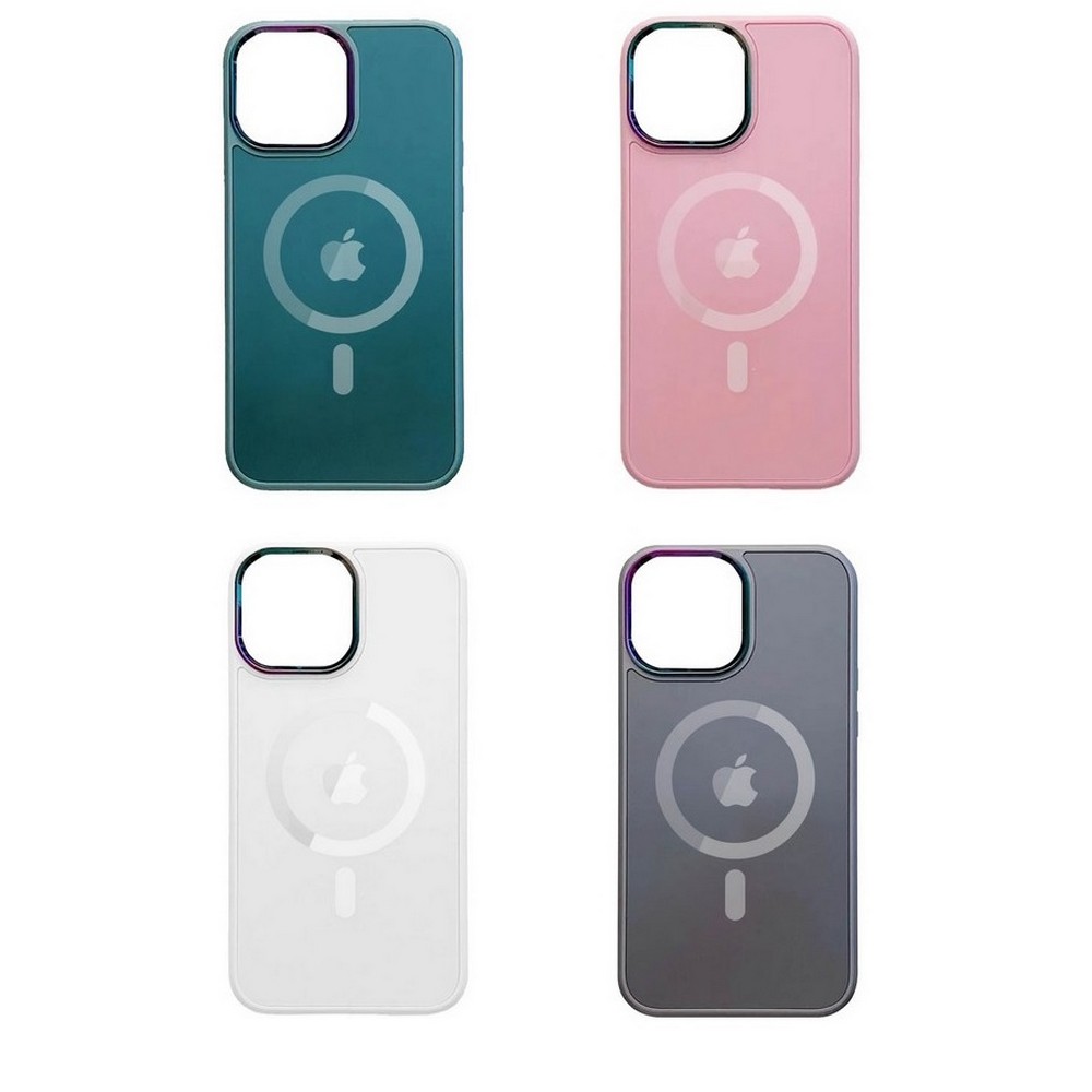 Чехол TPU+Glass Saphire Mag Evo iPhone 14 Pro Max