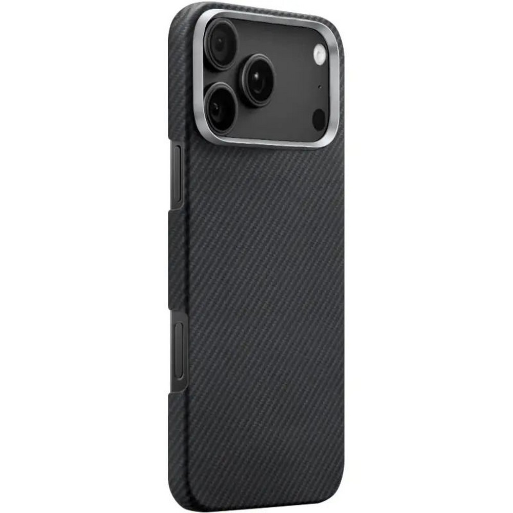 Чехол PC Carbon protrctive Slim with MagFit Apple iPhone 17 Pro Max