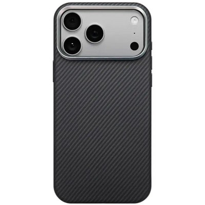 Чехол PC Carbon protrctive Slim with MagFit Apple iPhone 17 Pro Max