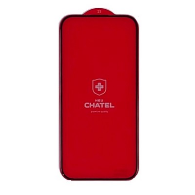 Защитное стекло +NEU Chatel iPhone 15 / 16 Corning Class with mesh