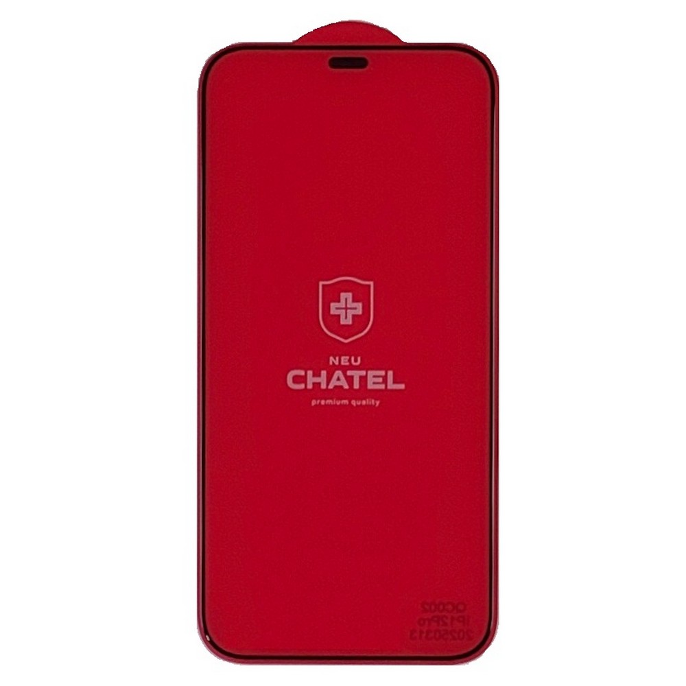 Защитное стекло +NEU Chatel iPhone 12/12 Pro (Full cover Crystal with mesh)