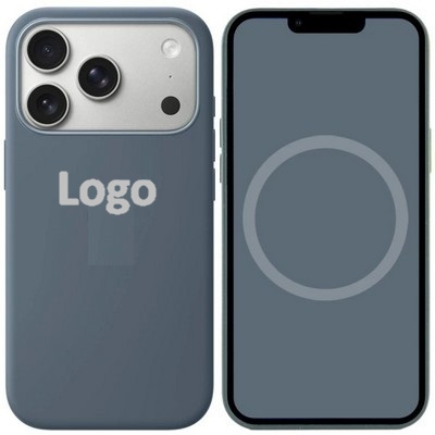 Чехол Silicon Case AAA with MagSafe with Button iPhone 17 Pro Max