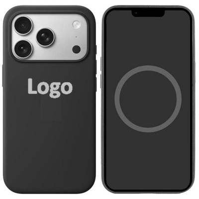 Чехол Silicon Case AAA with MagSafe with Button iPhone 17 Pro