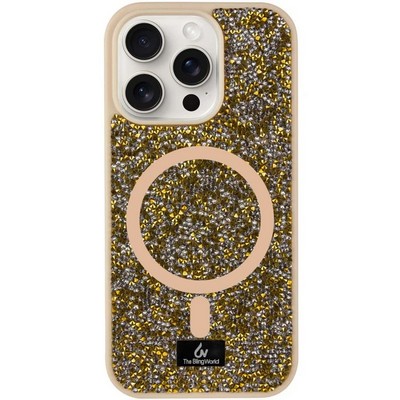 Чехол Bling World Diamonds with MagSafe iPhone 16 Pro Max