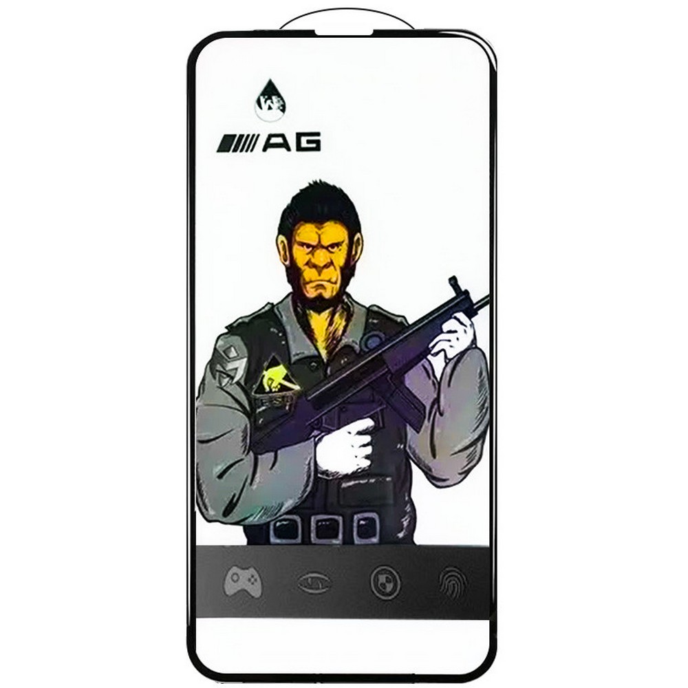 Защитное стекло 5D Anti Static matte iPhone 15 /16  тех.уп.