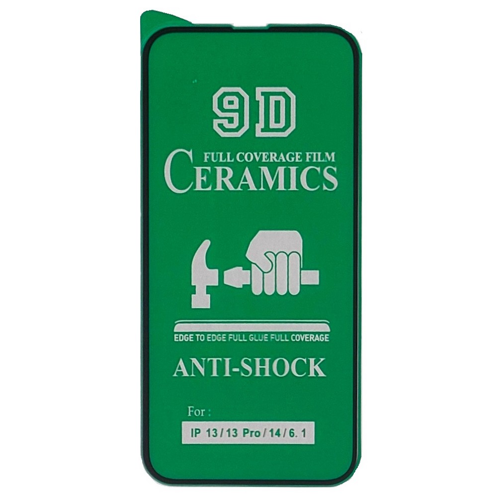 Защитное стекло Ceramics 9D iPhone 13/13 Pro