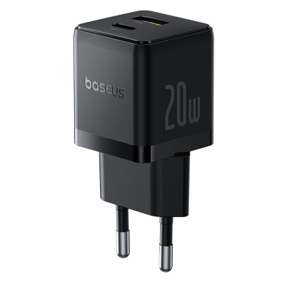 Сетевое ЗУ Baseus Palm Fast 20W Type-C+USB