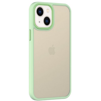 Чехол TPU+PC Metal Button iPhone 13