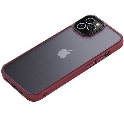 Чехол TPU+PC Metal Button iPhone 12 Pro Max