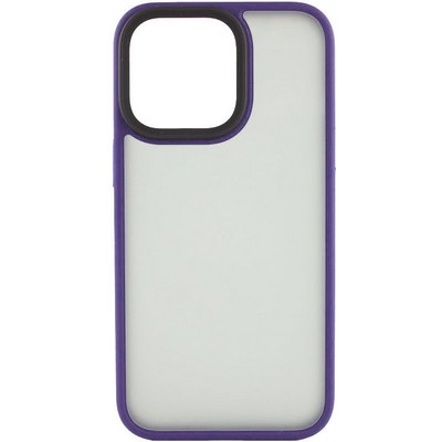 Чехол TPU+PC Metal Button iPhone 12 Pro Max