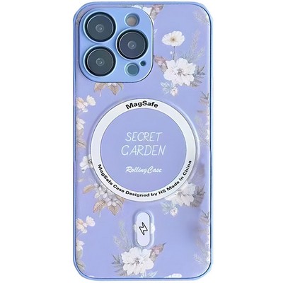 Чехол TPU+PC Secret Garden with MagSafe iPhone 15 Pro Max