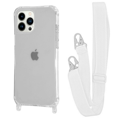 Чехол Wave Clear case with Strap iPhone 13 Pro Max