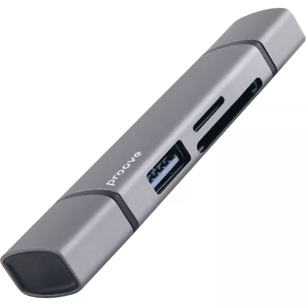 Переходник картридер Proove Arc Link 3 in 1 USB3.0+DS Card + Micro SD