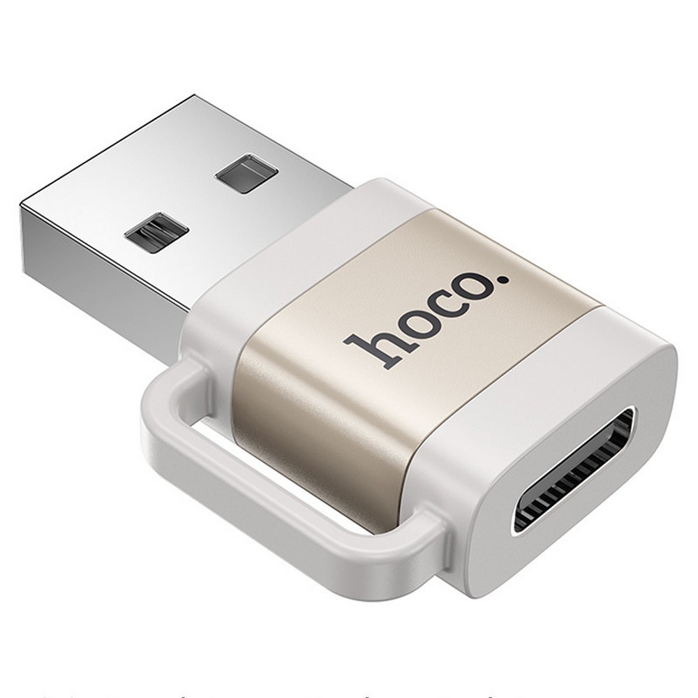 Переходник Hoco UA31D USB male to Type-C famale OTG