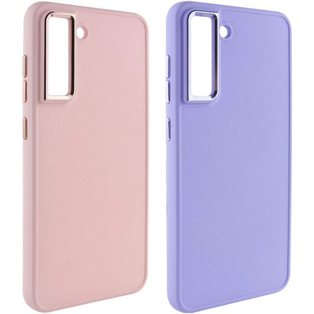 Чехол TPU Bondon Metal Style Samsung S21 FE
