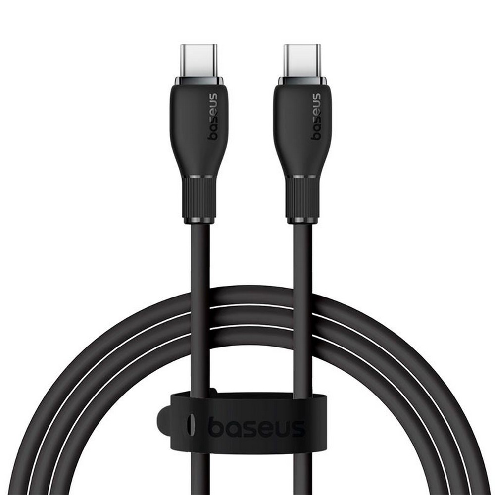 Кабель USB Baseus Pudding Series Fast Charging Type-C to Type-C (100W, 1.2m)