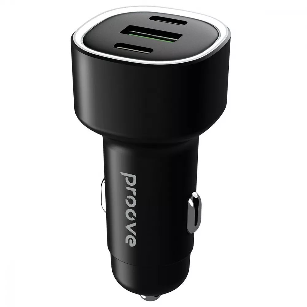 Автомобильное ЗУ Proove Flash 60W 2 Type-C, 1USB