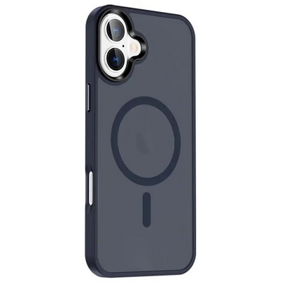 Чехол TPU+PC Metal Button with MagFit colorful iPhone 17