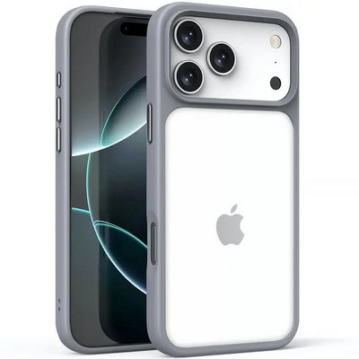 Чехол TPU+PC Metal Button iPhone 17 Pro