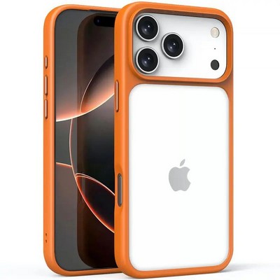 Чехол TPU+PC Metal Button iPhone 17 Pro