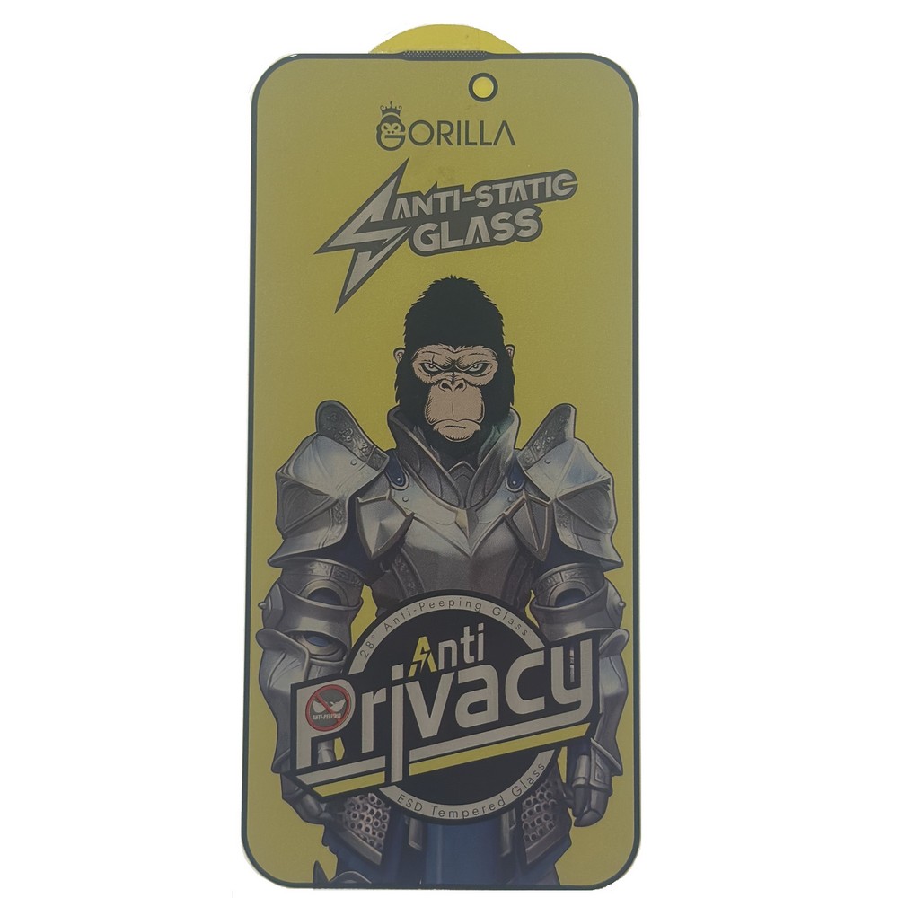 Защитное стекло Antistatic iPhone 14 Pro Max Gorilla Private без.уп.
