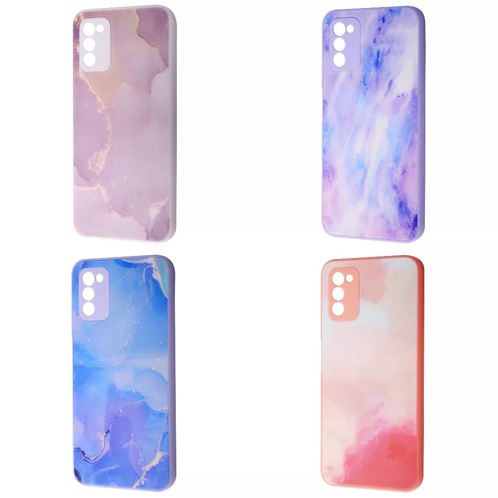 Чехол Marble Clouds Samsung S21 FE (G990B)