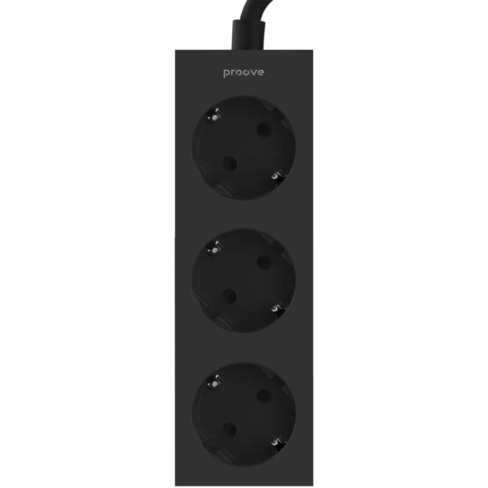 Сетевой фильтр Proove Magnet Strip 3*AC 1.6m
