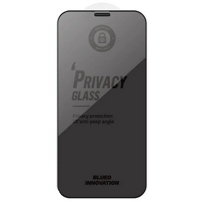 Захисне скло iPhone 12 Pro Max (Blueo) Full cover Anti-Peep